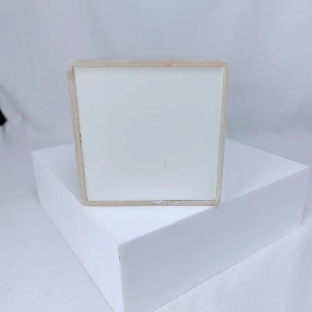 Vintage‎ Dixie Cup Counter Top Pop Up Plastic Dispenser Faux Marble Works
